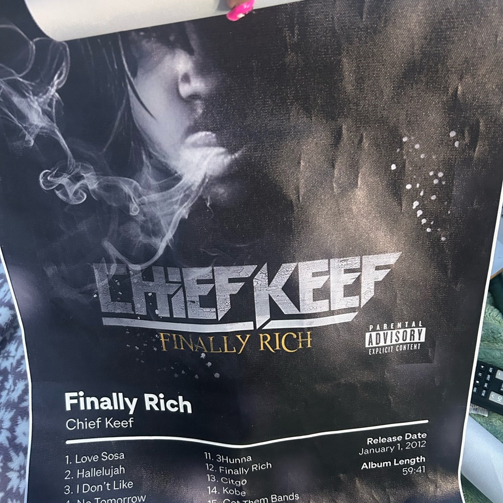 Graphic Art Poster with Rapper Design - Picture 2 of 3